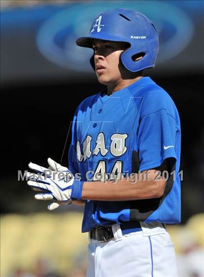 Thumbnail 1 in Palm Desert vs. Bishop Amat (CIF SS D4 Final) photogallery.