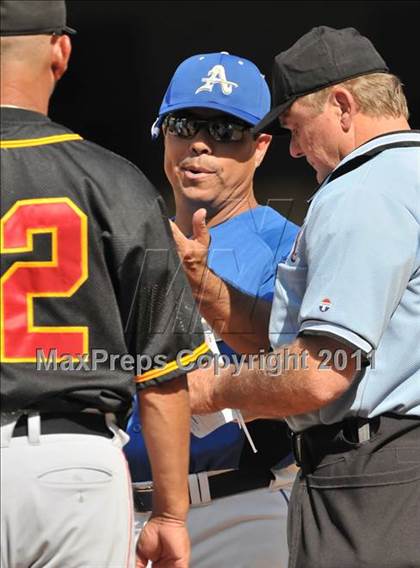 Thumbnail 2 in Palm Desert vs. Bishop Amat (CIF SS D4 Final) photogallery.