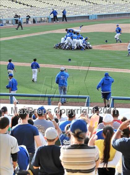 Thumbnail 1 in Palm Desert vs. Bishop Amat (CIF SS D4 Final) photogallery.