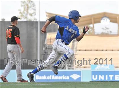 Thumbnail 3 in Palm Desert vs. Bishop Amat (CIF SS D4 Final) photogallery.