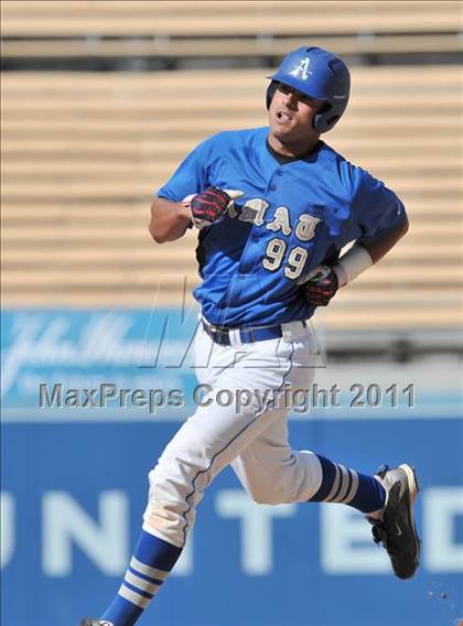 Thumbnail 1 in Palm Desert vs. Bishop Amat (CIF SS D4 Final) photogallery.
