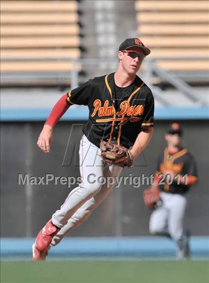 Thumbnail 3 in Palm Desert vs. Bishop Amat (CIF SS D4 Final) photogallery.
