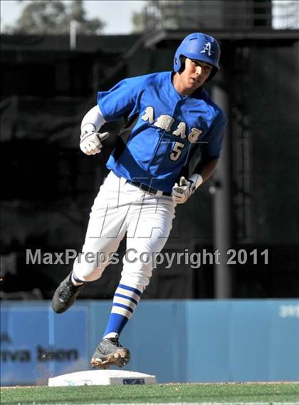 Thumbnail 1 in Palm Desert vs. Bishop Amat (CIF SS D4 Final) photogallery.