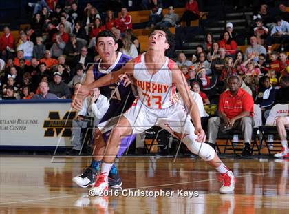 Thumbnail 3 in Murphysboro vs Harrisburg (IHSA 3A Regional Semifinal) photogallery.