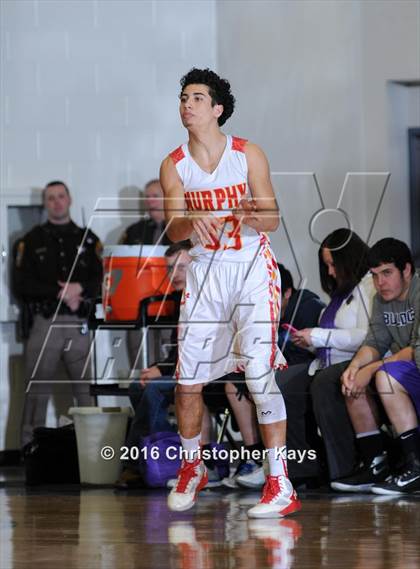 Thumbnail 3 in Murphysboro vs Harrisburg (IHSA 3A Regional Semifinal) photogallery.