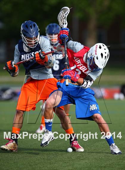 Thumbnail 2 in Nassau vs. Suffolk (Long Island Showcase, Rising Seniors)  photogallery.