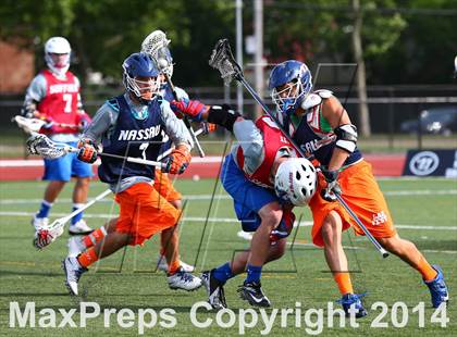 Thumbnail 3 in Nassau vs. Suffolk (Long Island Showcase, Rising Seniors)  photogallery.
