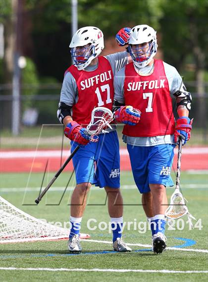 Thumbnail 3 in Nassau vs. Suffolk (Long Island Showcase, Rising Seniors)  photogallery.