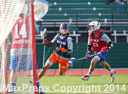 Thumbnail 3 in Nassau vs. Suffolk (Long Island Showcase, Rising Seniors)  photogallery.