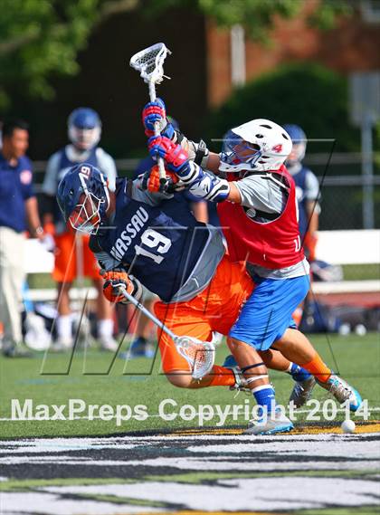 Thumbnail 2 in Nassau vs. Suffolk (Long Island Showcase, Rising Seniors)  photogallery.
