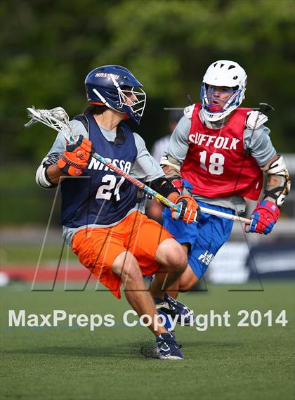 Thumbnail 2 in Nassau vs. Suffolk (Long Island Showcase, Rising Seniors)  photogallery.
