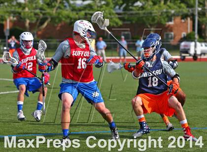 Thumbnail 1 in Nassau vs. Suffolk (Long Island Showcase, Rising Seniors)  photogallery.