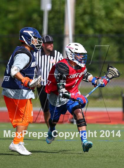 Thumbnail 3 in Nassau vs. Suffolk (Long Island Showcase, Rising Seniors)  photogallery.