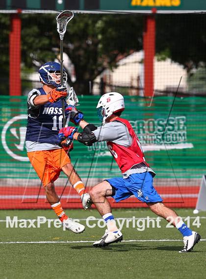 Thumbnail 3 in Nassau vs. Suffolk (Long Island Showcase, Rising Seniors)  photogallery.