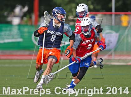 Thumbnail 1 in Nassau vs. Suffolk (Long Island Showcase, Rising Seniors)  photogallery.