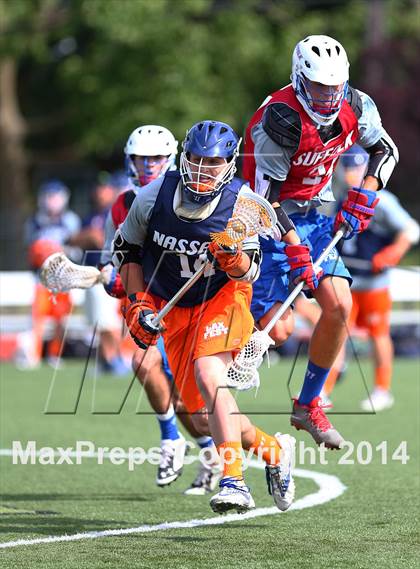 Thumbnail 2 in Nassau vs. Suffolk (Long Island Showcase, Rising Seniors)  photogallery.