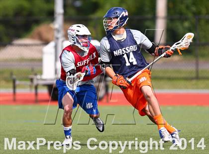 Thumbnail 2 in Nassau vs. Suffolk (Long Island Showcase, Rising Seniors)  photogallery.