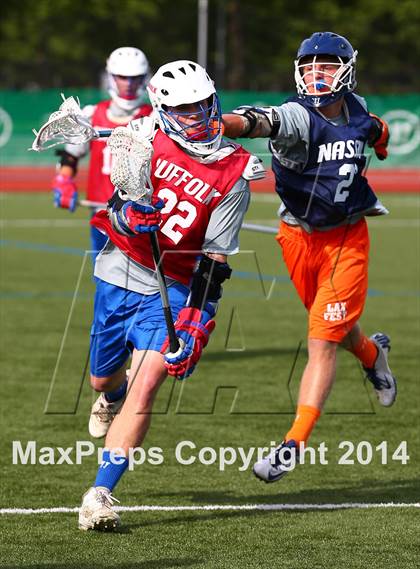 Thumbnail 2 in Nassau vs. Suffolk (Long Island Showcase, Rising Seniors)  photogallery.