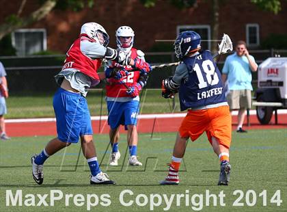 Thumbnail 3 in Nassau vs. Suffolk (Long Island Showcase, Rising Seniors)  photogallery.