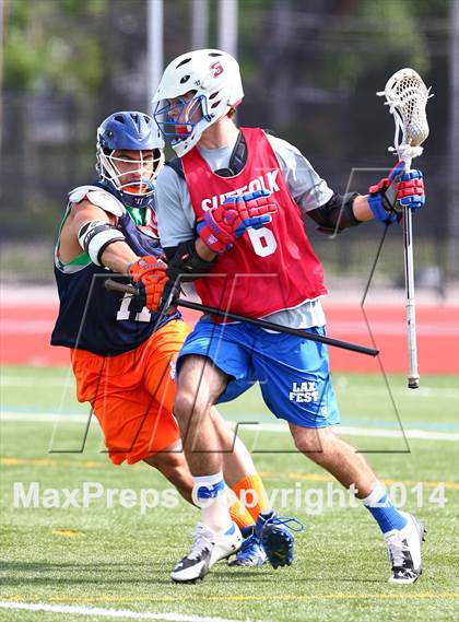 Thumbnail 3 in Nassau vs. Suffolk (Long Island Showcase, Rising Seniors)  photogallery.