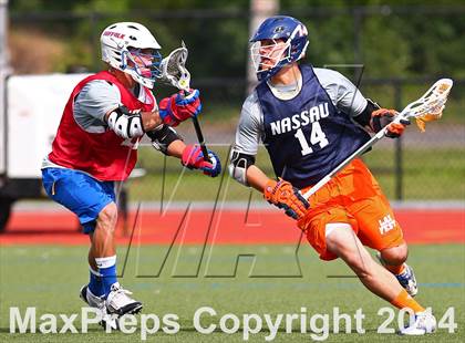 Thumbnail 3 in Nassau vs. Suffolk (Long Island Showcase, Rising Seniors)  photogallery.