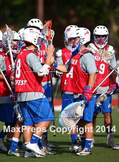 Thumbnail 3 in Nassau vs. Suffolk (Long Island Showcase, Rising Seniors)  photogallery.