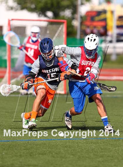Thumbnail 2 in Nassau vs. Suffolk (Long Island Showcase, Rising Seniors)  photogallery.
