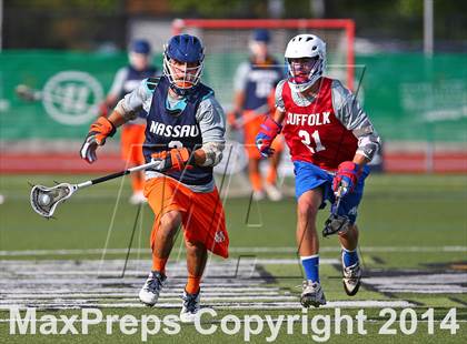 Thumbnail 2 in Nassau vs. Suffolk (Long Island Showcase, Rising Seniors)  photogallery.