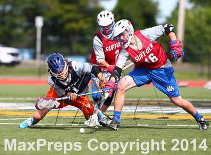 Thumbnail 3 in Nassau vs. Suffolk (Long Island Showcase, Rising Seniors)  photogallery.
