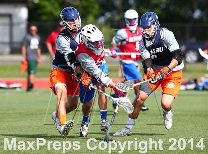 Thumbnail 2 in Nassau vs. Suffolk (Long Island Showcase, Rising Seniors)  photogallery.