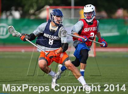 Thumbnail 2 in Nassau vs. Suffolk (Long Island Showcase, Rising Seniors)  photogallery.