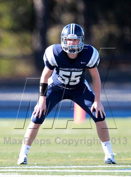 Thumbnail 3 in Eureka @ Marin Catholic (CIF NCS D3 Playoff) photogallery.