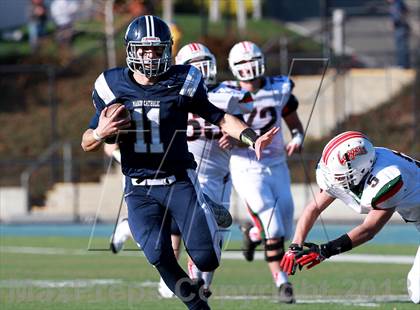 Thumbnail 3 in Eureka @ Marin Catholic (CIF NCS D3 Playoff) photogallery.