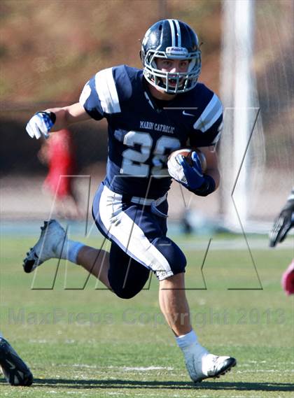 Thumbnail 1 in Eureka @ Marin Catholic (CIF NCS D3 Playoff) photogallery.