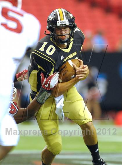 Thumbnail 1 in Colquitt County vs. North Gwinnett (Corky Kell Classic) photogallery.