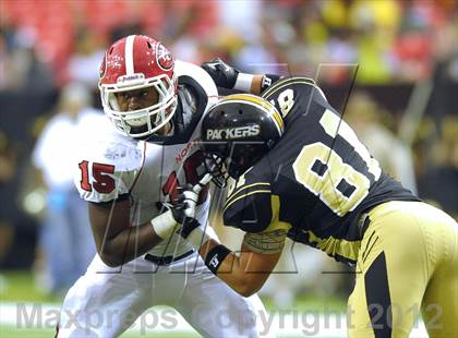 Thumbnail 3 in Colquitt County vs. North Gwinnett (Corky Kell Classic) photogallery.