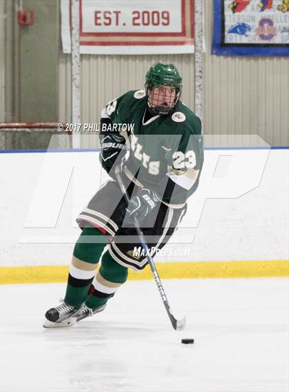 Thumbnail 3 in New Albany vs Dublin Jerome (Chiller Thanksgiving Classic) photogallery.