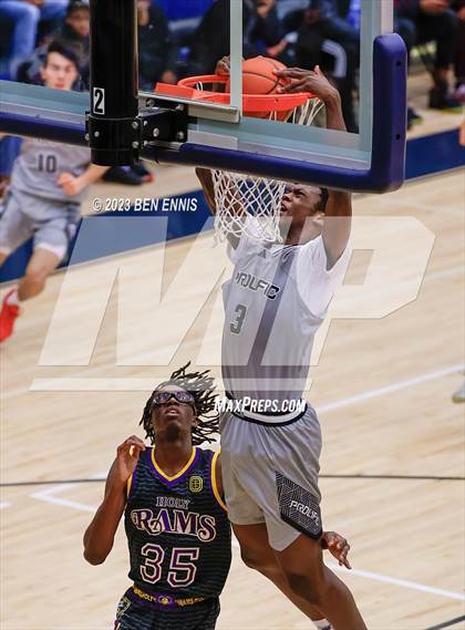 Thumbnail 3 in Word of God Christian Academy National vs. Prolific Prep of Napa Christian (Battle in The Peach) photogallery.