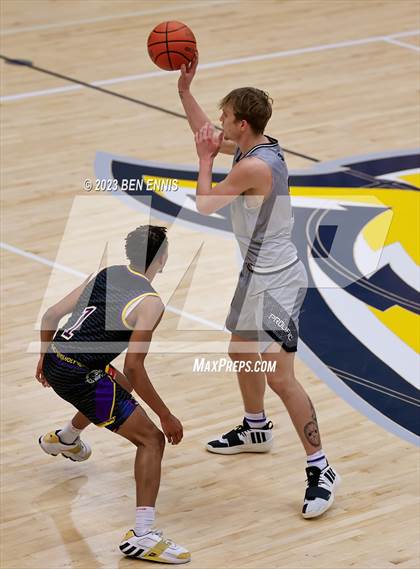 Thumbnail 1 in Word of God Christian Academy National vs. Prolific Prep of Napa Christian (Battle in The Peach) photogallery.