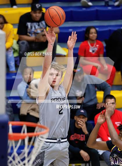 Thumbnail 3 in Word of God Christian Academy National vs. Prolific Prep of Napa Christian (Battle in The Peach) photogallery.