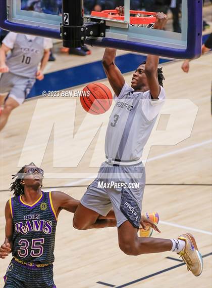 Thumbnail 2 in Word of God Christian Academy National vs. Prolific Prep of Napa Christian (Battle in The Peach) photogallery.