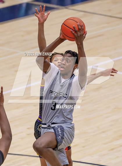 Thumbnail 2 in Word of God Christian Academy National vs. Prolific Prep of Napa Christian (Battle in The Peach) photogallery.