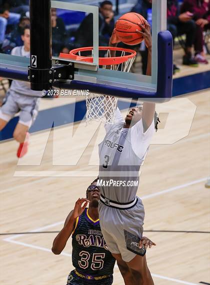 Thumbnail 1 in Word of God Christian Academy National vs. Prolific Prep of Napa Christian (Battle in The Peach) photogallery.