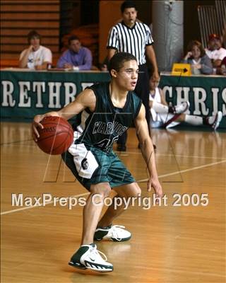 Thumbnail 1 in Calvary Chapel Downey vs. Brethren Christian (Brethren Christian Tourney) photogallery.