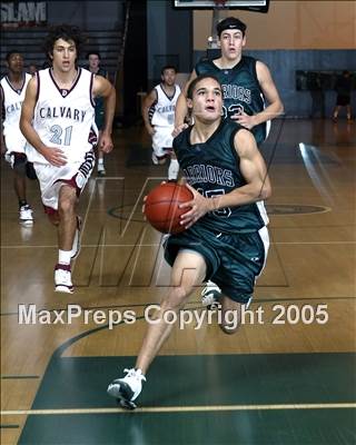 Thumbnail 3 in Calvary Chapel Downey vs. Brethren Christian (Brethren Christian Tourney) photogallery.