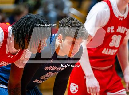 Thumbnail 1 in Georgetown Prep @ St. John’s (Capital Hoops Mayhem on Military) photogallery.