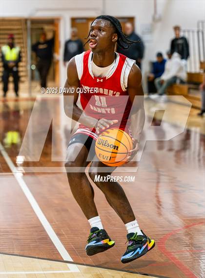 Thumbnail 1 in Georgetown Prep @ St. John’s (Capital Hoops Mayhem on Military) photogallery.