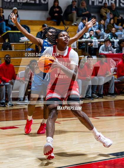 Thumbnail 1 in Georgetown Prep @ St. John’s (Capital Hoops Mayhem on Military) photogallery.