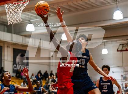 Thumbnail 3 in Georgetown Prep @ St. John’s (Capital Hoops Mayhem on Military) photogallery.