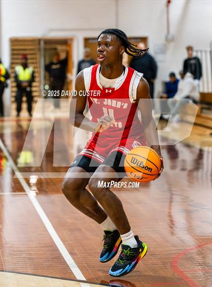 Thumbnail 3 in Georgetown Prep @ St. John’s (Capital Hoops Mayhem on Military) photogallery.